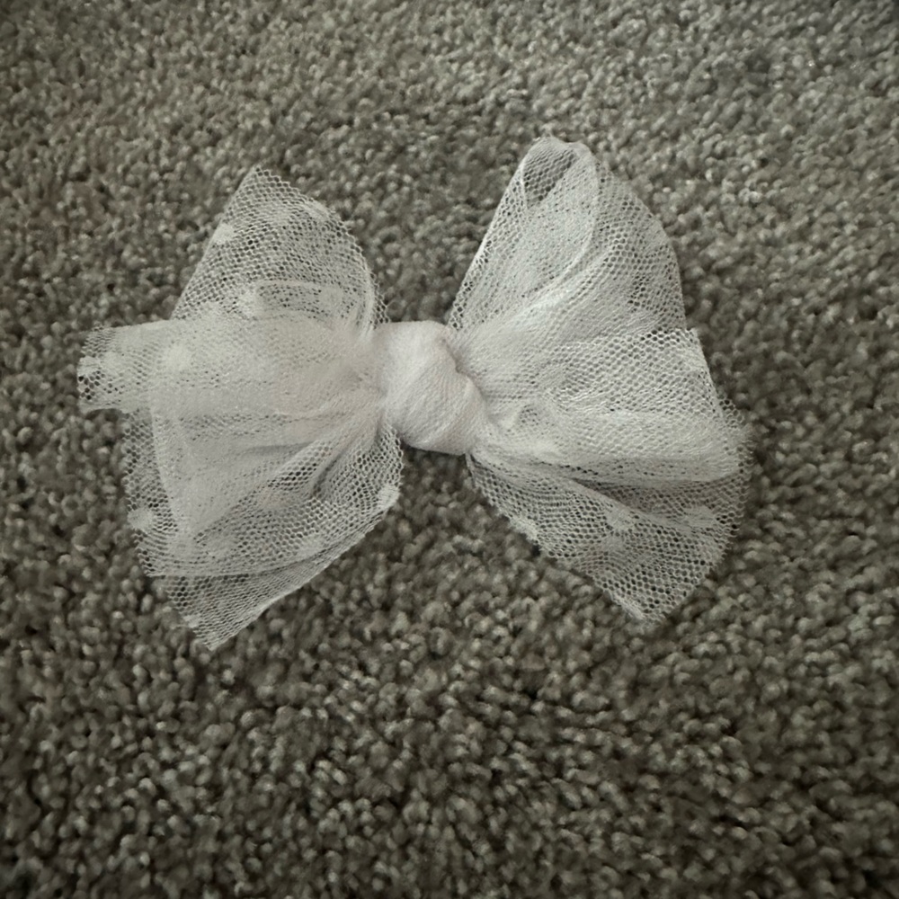 Baby Bling tulle bow
